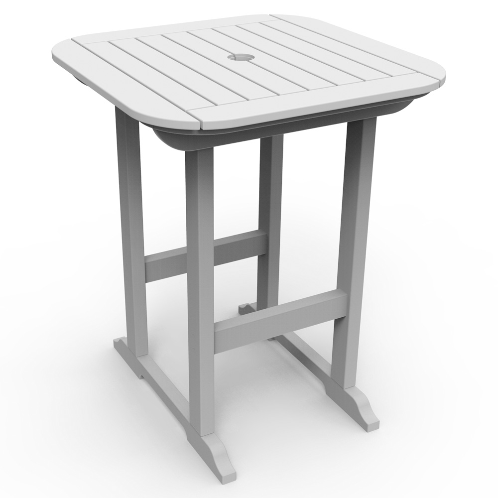 Seaside Casual Portsmouth 30" Square Balcony Table - SC080