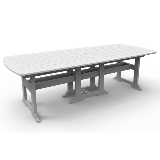 Seaside Casual Portsmouth 100" x 42" Dining Table - SC096