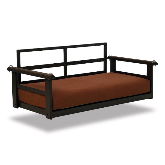 Swing with no back cushion