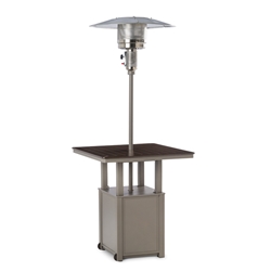 Telescope Casual Propane Patio Heater with 36" Square MGP Table Top - T110-7F50-7FX0
