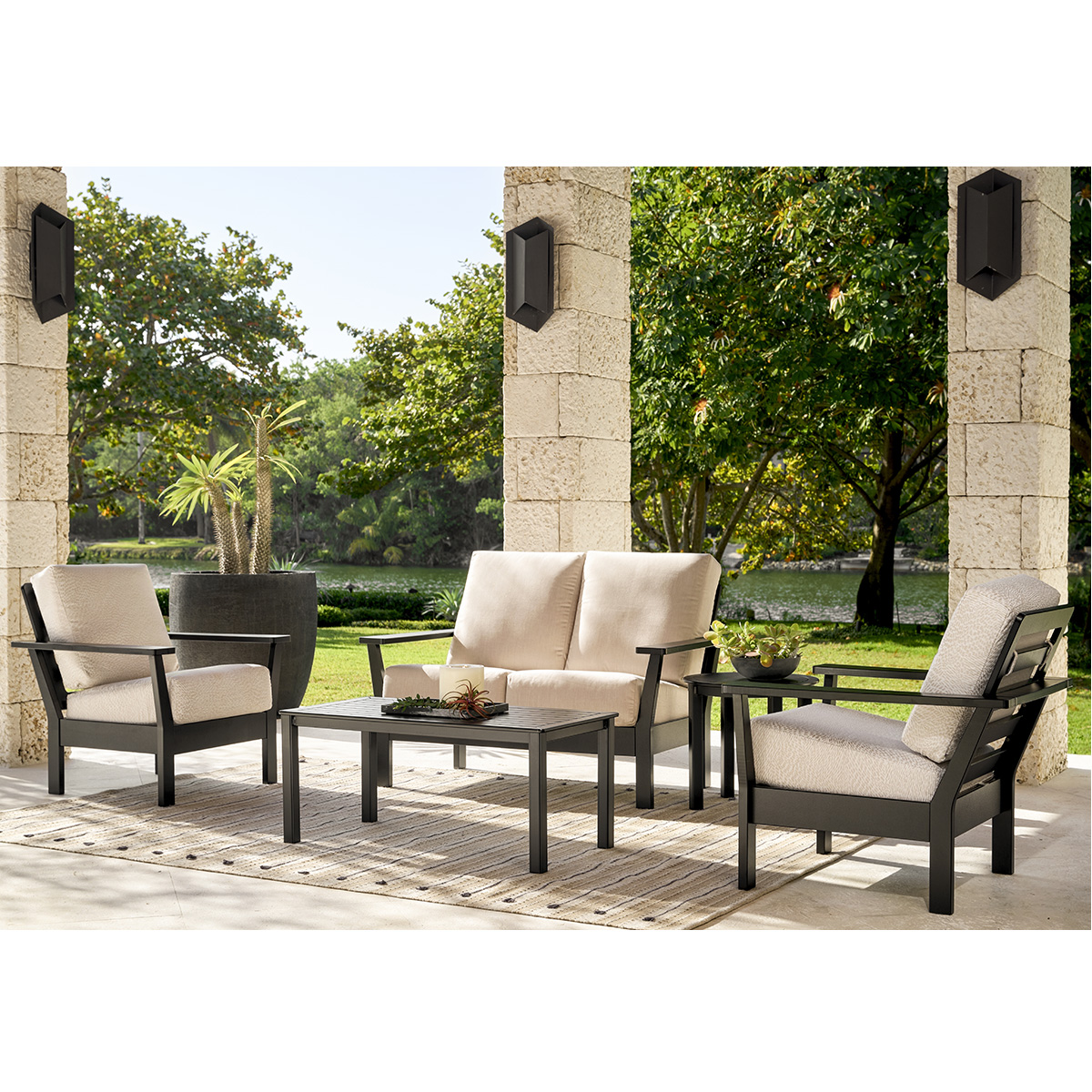 Telescope Casual Antero MGP Cushion Outdoor Furniture Set | TC