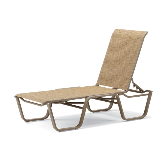 Telescope Casual Aruba Sling Armless Stacking Chaise - 5A20