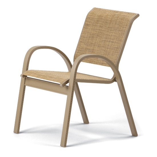 Aruba II Sling Stacking Cafe Chair - 7A10