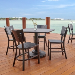Telescope Casual Avant Outdoor Dining Set for 4 - TC-AVANT-SET3