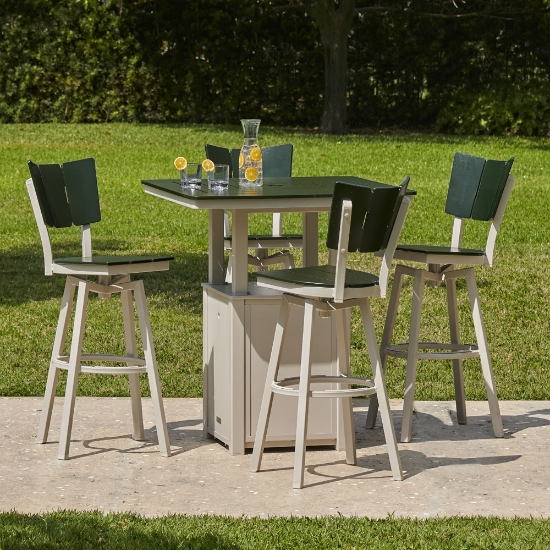 Avant MGP Armless Swivel Bar Stool - 89B0