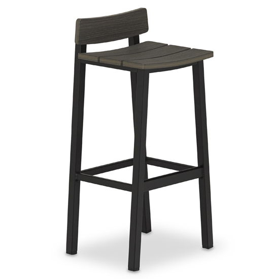Bazza Bar Stools with Low Backs