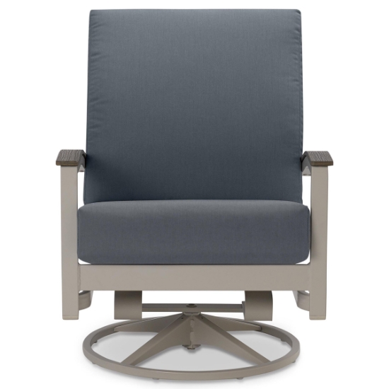 Bazza Cushion Swivel Rocker Lounge Chair front