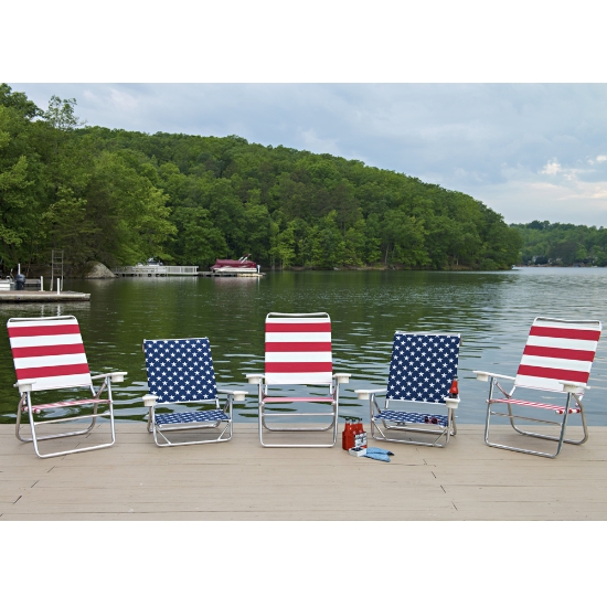 Light 'n Easy High Boy Beach Chair with MGP Arms - M511