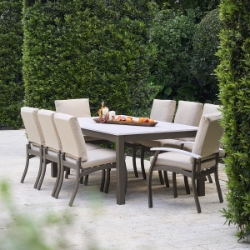 Telescope Casual Belle Isle Cushion Cafe Patio Dining Set - TC-BELLEISLE-SET14