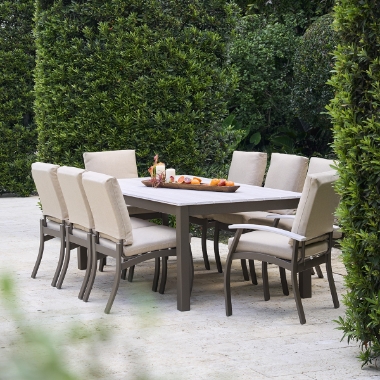 Telescope Casual Belle Isle Cushion Cafe Patio Dining Set - TC-BELLEISLE-SET14