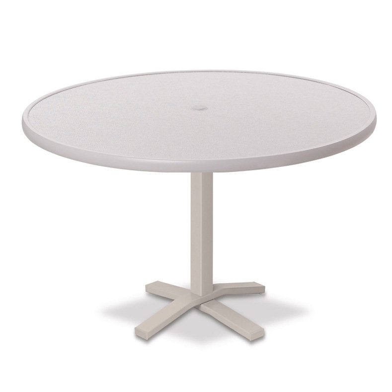 Telescope Casual Cascade MGP 42" Round Balcony Height Table with Pedestal Base - 36.5"H - T900-3X20