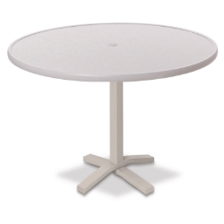 Telescope Casual Cascade MGP 42" Round Bar Height Table with Pedestal Base - 40.5"H - T900-4X20
