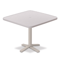 Telescope Casual Cascade MGP 36" Square Balcony Height Table with Pedestal Base - 36.5"H - T930-3X20