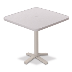 Telescope Casual Cascade MGP 36" Square Bar Height Table with Pedestal Base - 40.5"H - T930-4X20
