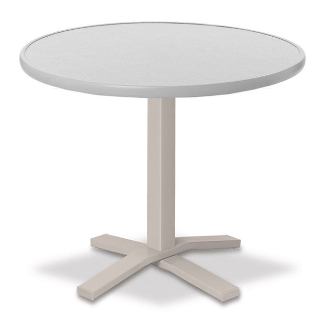 Telescope Casual Cascade MGP 30" Round Bar Height Table with Pedestal Base - 40.5"H - T980-4X20