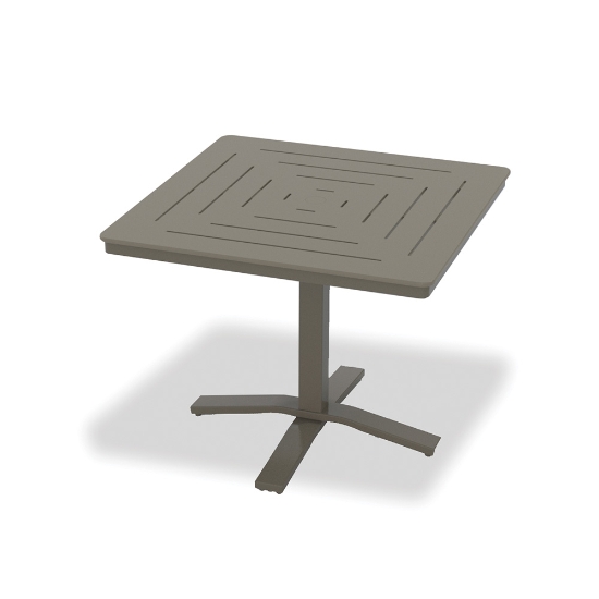Telescope Casual MGP Dash 36" Square Dining Table with Pedestal Base - 28.5"H - T110D-2X20
