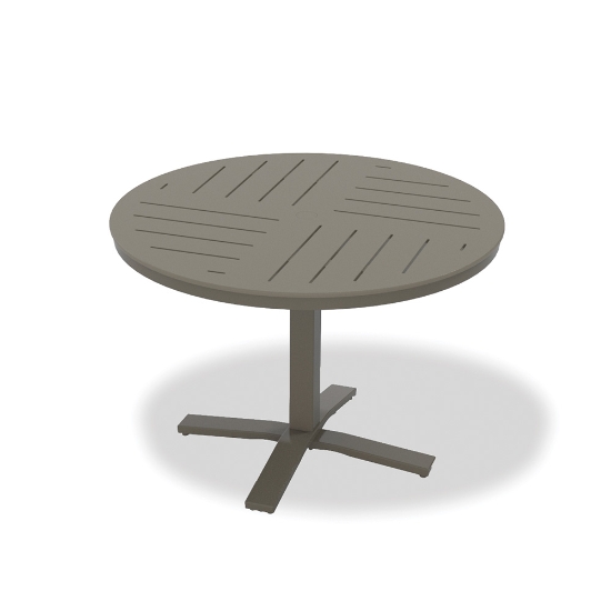 Telescope Casual MGP Dash 42" Round Dining Table with Pedestal Base - 28.5"H - T120D-2X20