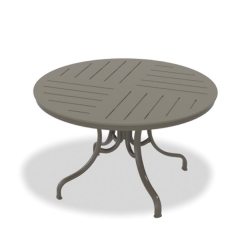 Telescope Casual MGP Dash 48" Round Dining Table with Deluxe Legs - TM80D-2280