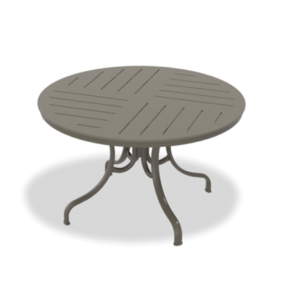 Telescope Casual MGP Dash 48" Round Dining Table with Deluxe Legs - TM80D-2280