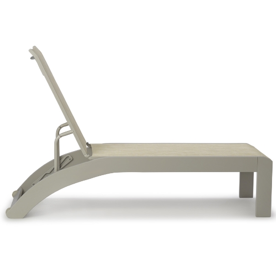 Dune Stacking Armless Chaise with Wheels - 9NN0