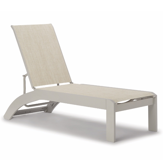 Telescope Casual Dune Modern Armless Chaise Lounger