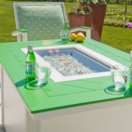 36" x 54" Rectangular MGP Fire Table - 3F10