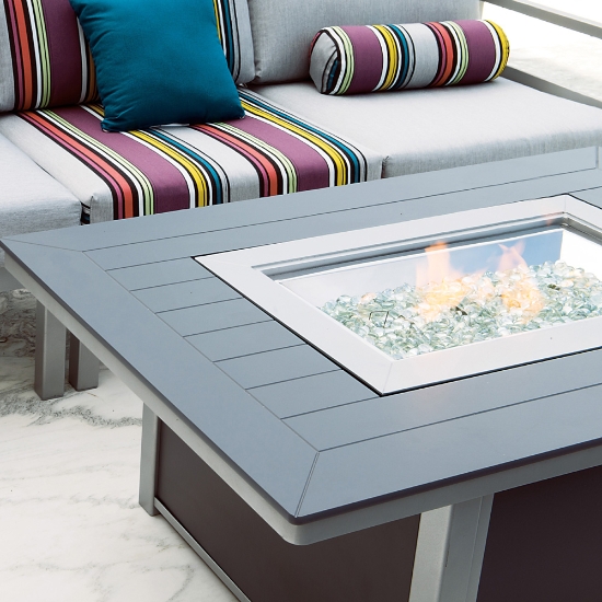 36" x 54" Rectangular MGP Fire Table - 3F10
