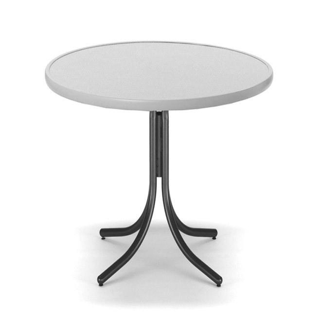 Hammered MGP 30" Round Balcony Table