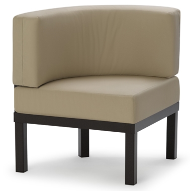 Telescope Casual Larssen Curved Corner Sectional Chair - VLC0