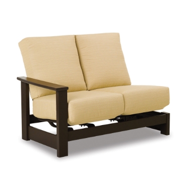 Telescope Casual Leeward Cushion Right Arm Loveseat with Hidden Motion - 8550
