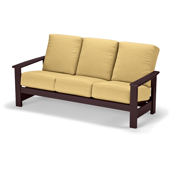 Leeward MGP Cushion Three-Seat Sofa - 8650