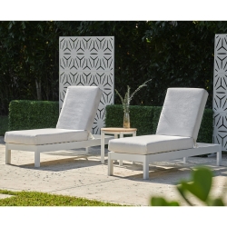 Telescope Casual Leeward Cushion Chaise Lounge Set - TC-LEEWARD-SET24