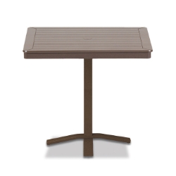 Telescope Casual MGP 36" Square Balcony Height Table with Pedestal Base - 36.5"H - T110-3X20