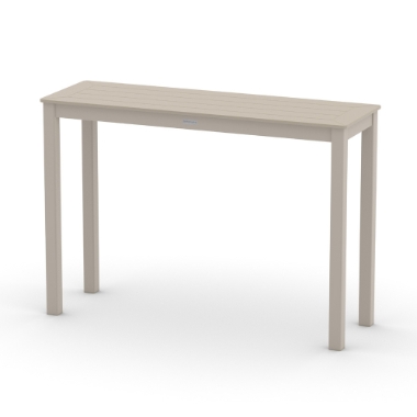 Telescope Casual 54" x 18" Rectangle MGP Balcony Table - T300-6M00