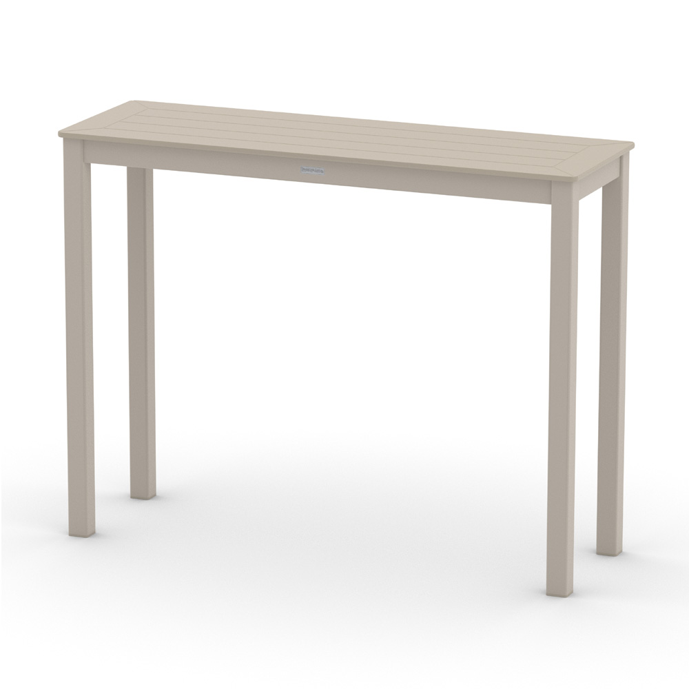 Telescope Casual 54" x 18" Rectangle MGP Balcony Table - T300-6M00