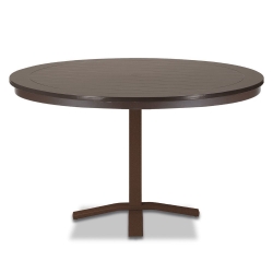 Telescope Casual Marine Grade Polymer 48" Round Dining Table with Pedestal Base - TM80-2X20
