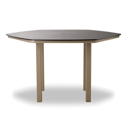 Telescope Casual Marine Grade Polymer 62" Hexagonal Balcony Table - TM00-3M00LEG