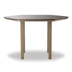 Telescope Casual Marine Grade Polymer 62" Hexagonal Bar Table - TM00-4M00LEG