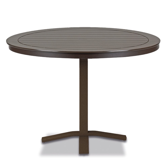 MGP 48" Round Balcony Height Table with Pedestal Base