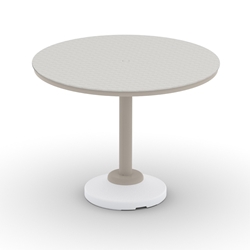 Telescope Casual Origins 54" Round Balcony Table with 120 lb Pedestal Base - CP60-3P50
