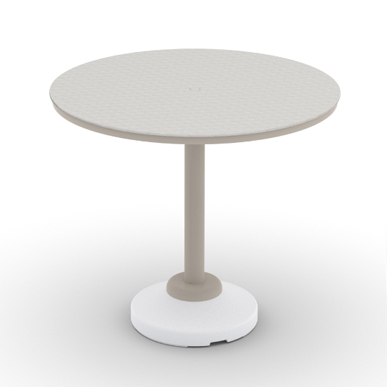 Telescope Casual Origins 54" Round Bar Table with 120 lb Pedestal Base - CP60-4P50