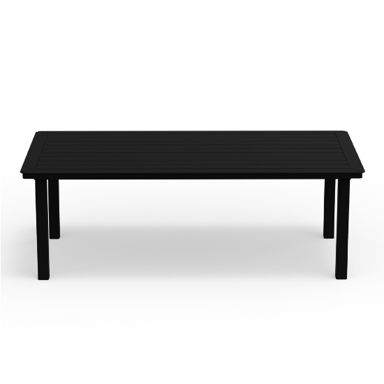 MGP 84" x 42" Rectangle Dining Table in Black