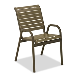 Telescope Casual Reliance Contract Strap Stacking Bistro Chair - 8R60