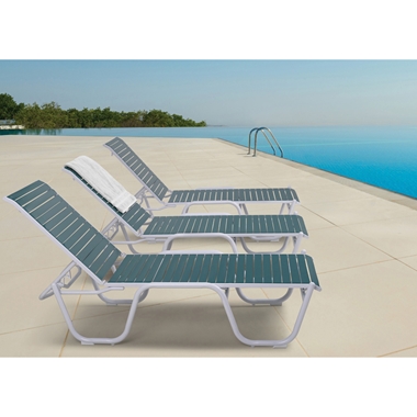 Telescope Casual Reliance Strap Set of 3 Chaise Loungers - TC-RELIANCE-SET7