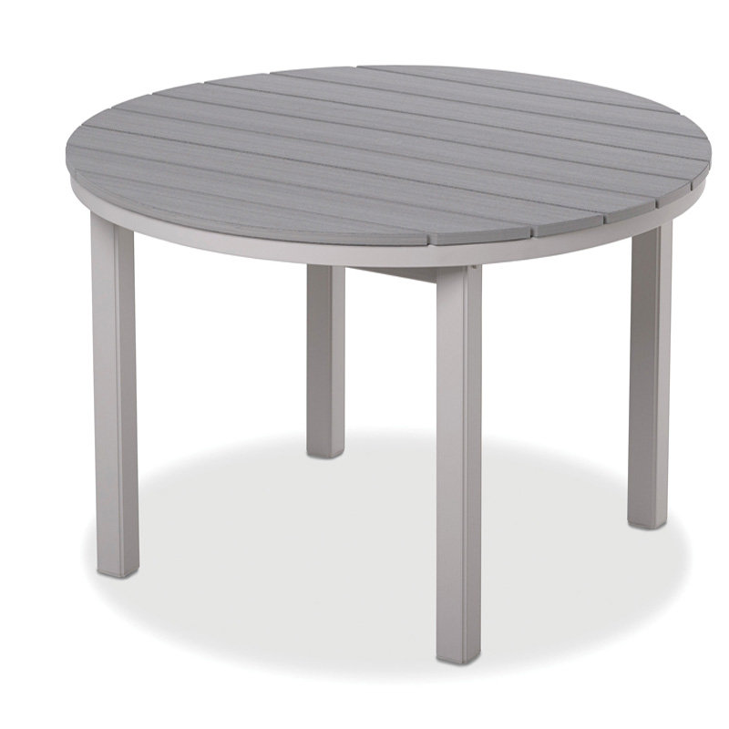 Telescope Casual Rustic Polymer 54" Round Balcony Height Table - 37"H - T020-3810
