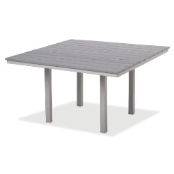 Telescope Casual Rustic Polymer 64" Square Balcony Height Table - 37"H - T160-3810