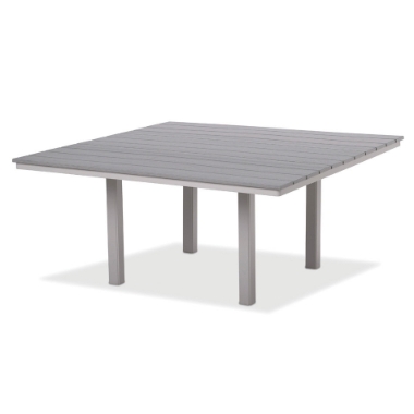 Telescope Casual Rustic Polymer 64" Square Dining Table - 29"H - T160-3850