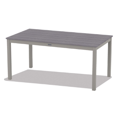 Telescope Casual 64" x 36" Rectangle Rustic Polymer Dining Table - TM30R-5M00