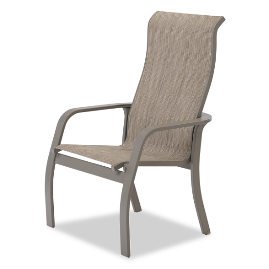 Telescope Casual Soho Sling Stacking Supreme Dining Arm Chairs