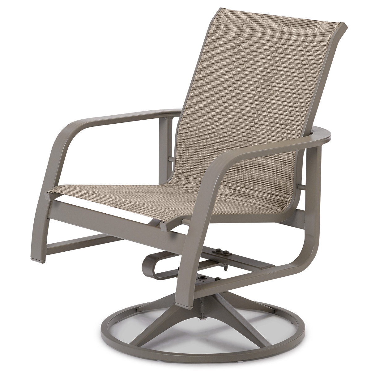Telescope Casual Soho Sling Swivel Rocker Dining Chair - SS60